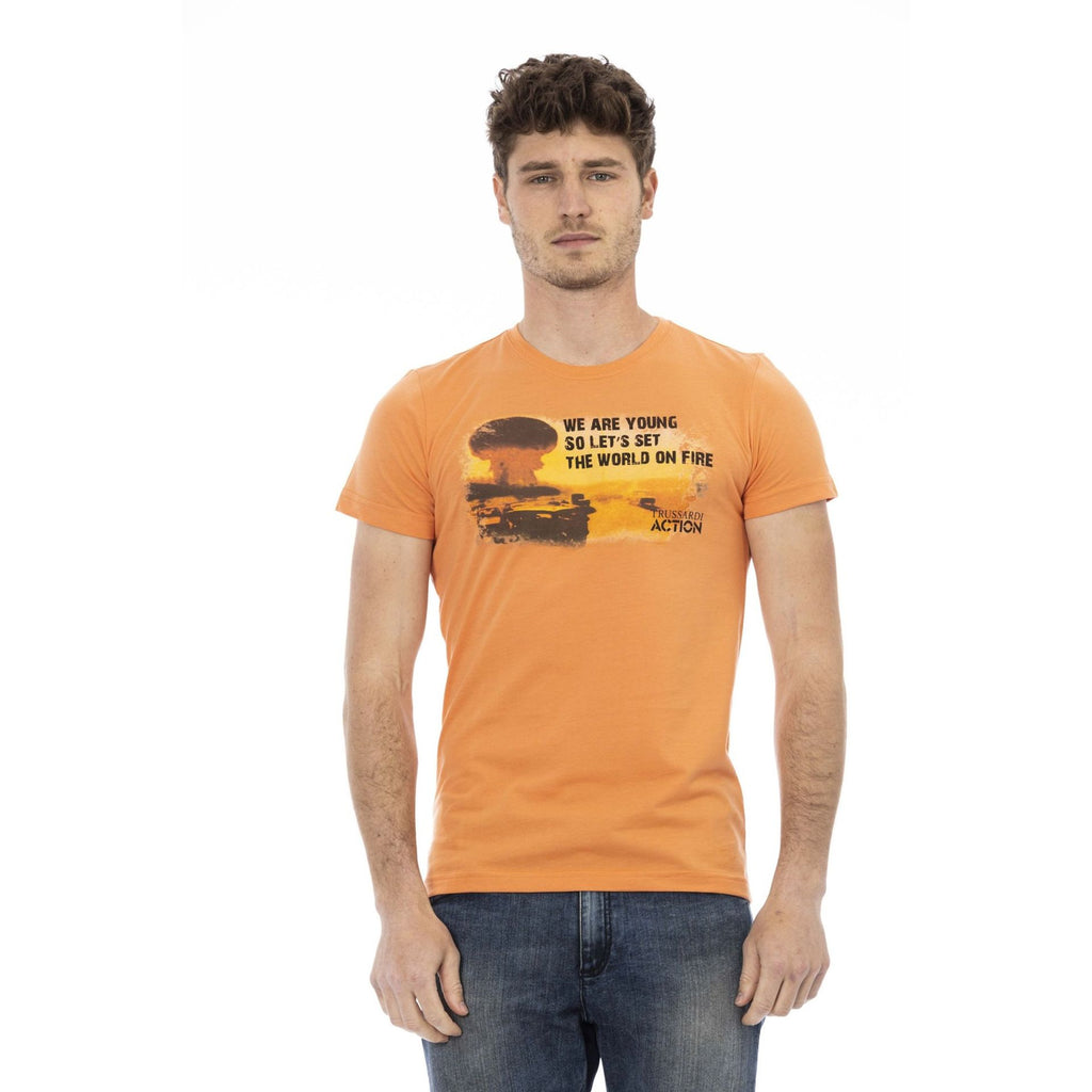 Trussardi Action 2AT02C T-shirt Maglietta Uomo Arancione
