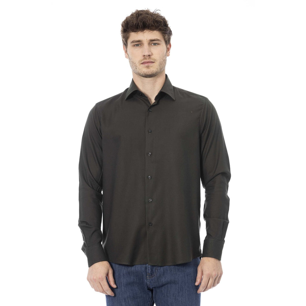 Baldinini Trend MOENA 865 Camicia Uomo Made in Italy Verde - BeFashion.it