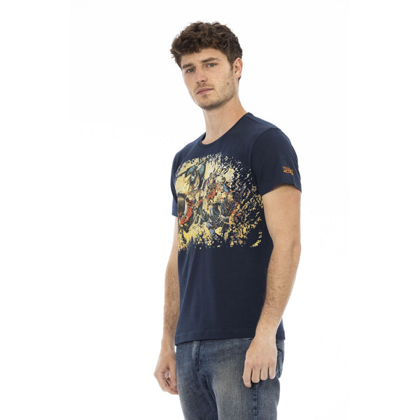 Trussardi Action 2AT09 T-shirt Maglietta Uomo Blu Navy