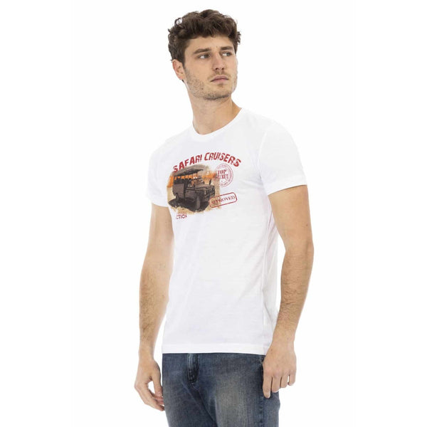 Trussardi Action 2AT02B T-shirt Maglietta Uomo Bianco