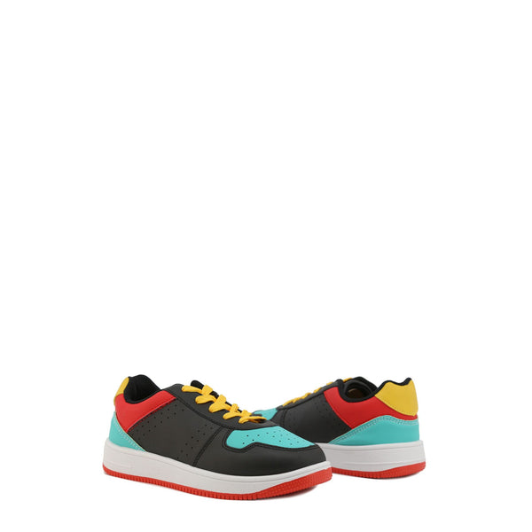 Shone 002-001 Sneakers Bambino Bimbo Nero Multicolor