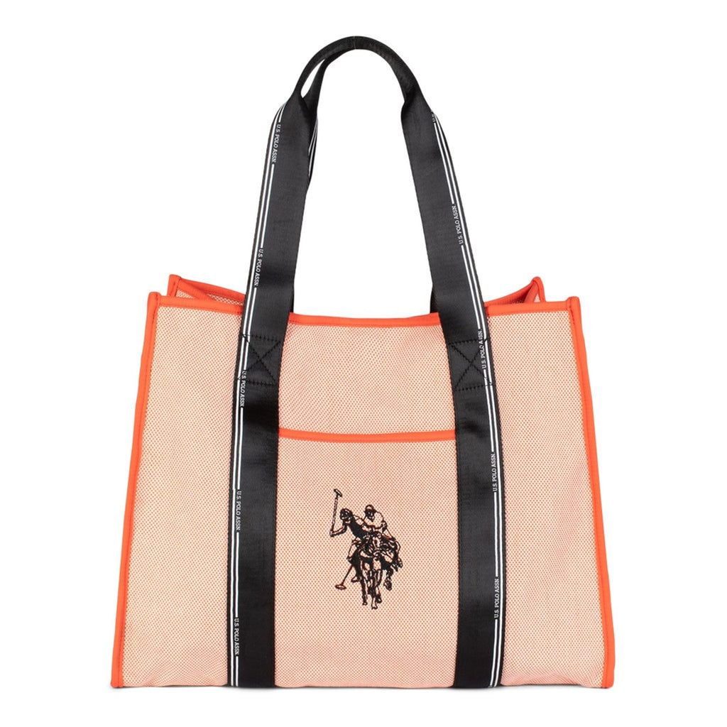 U.S. Polo Assn. BEUCV6023WUA301 Borsa Shopping Bag Donna Arancione