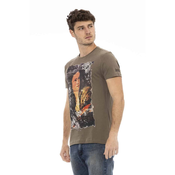 Trussardi Action 2AT21 T-shirt Maglietta Uomo Marrone