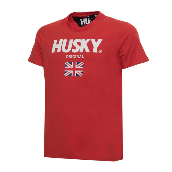 Husky JOHN HS23BEUTC35CO177 T-shirt Maglietta Uomo Rosso