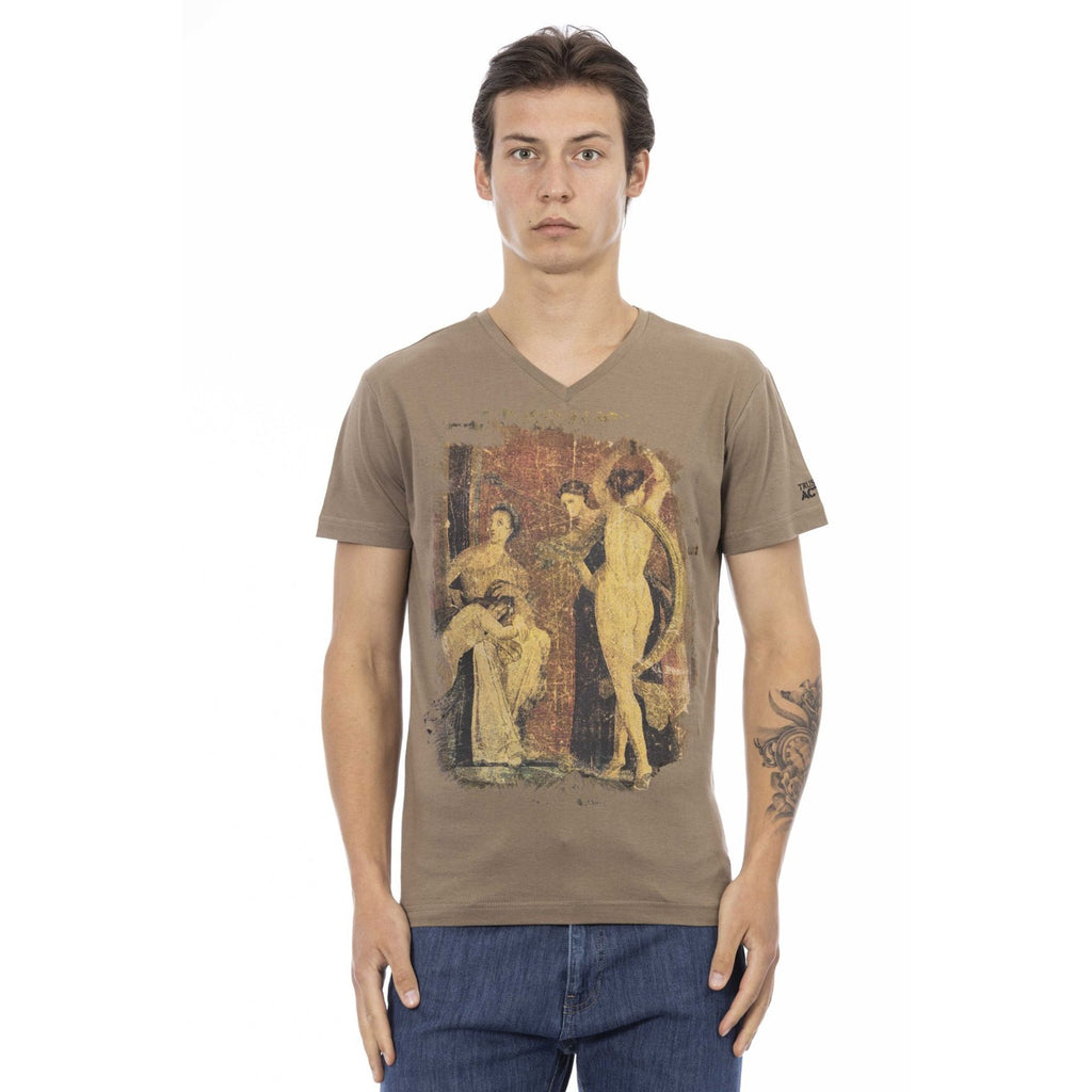 Trussardi Action 2AT145 T-shirt Maglietta Uomo Marrone