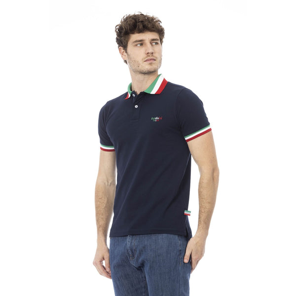 Baldinini Trend SONDRIO MOD.4PO Polo Uomo Blu Tricolore