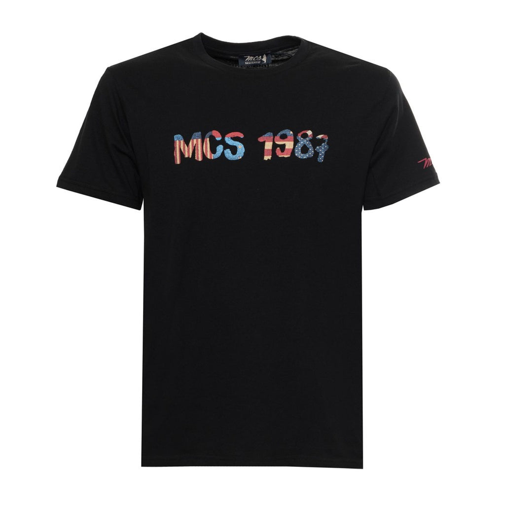 MCS 10BTS002 T-shirt Maglietta Uomo Nero