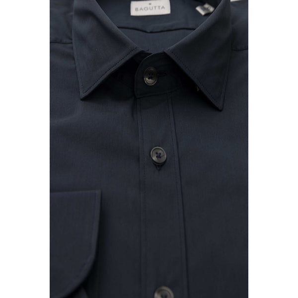 Bagutta BERLINO 11596 Camicia Uomo Blu Navy