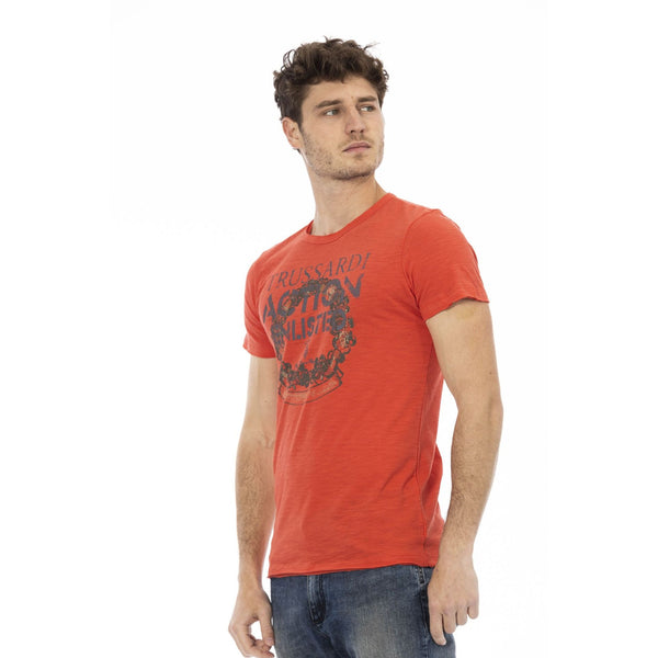 Trussardi Action 2AT17 T-shirt Maglietta Uomo Rosso