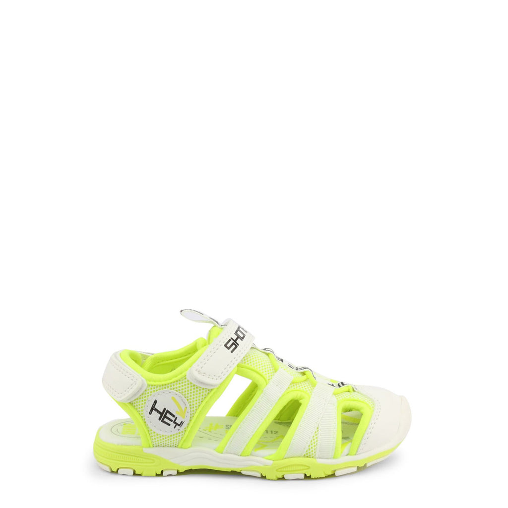 Shone 3315-035 Sandali Bambino Bimbo Bianco Giallo