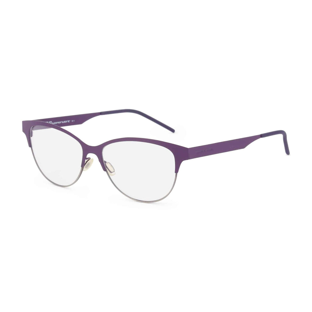 Italia Independent 5301A Occhiali da Vista Neutri Montatura Donna Made in Italy Viola - BeFashion.it