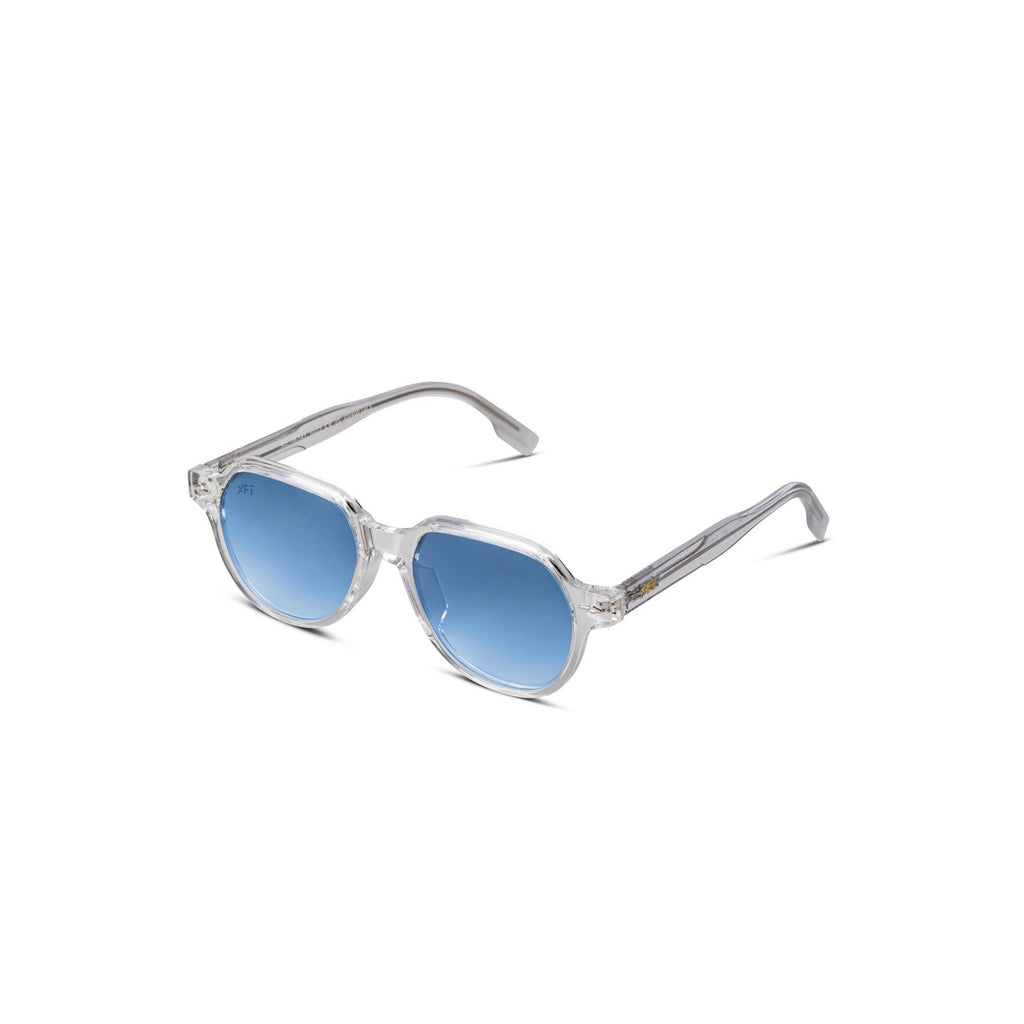 X Frame Therapy CHROMASHADE X079 Occhiali da Sole Unisex Trasparente Blu