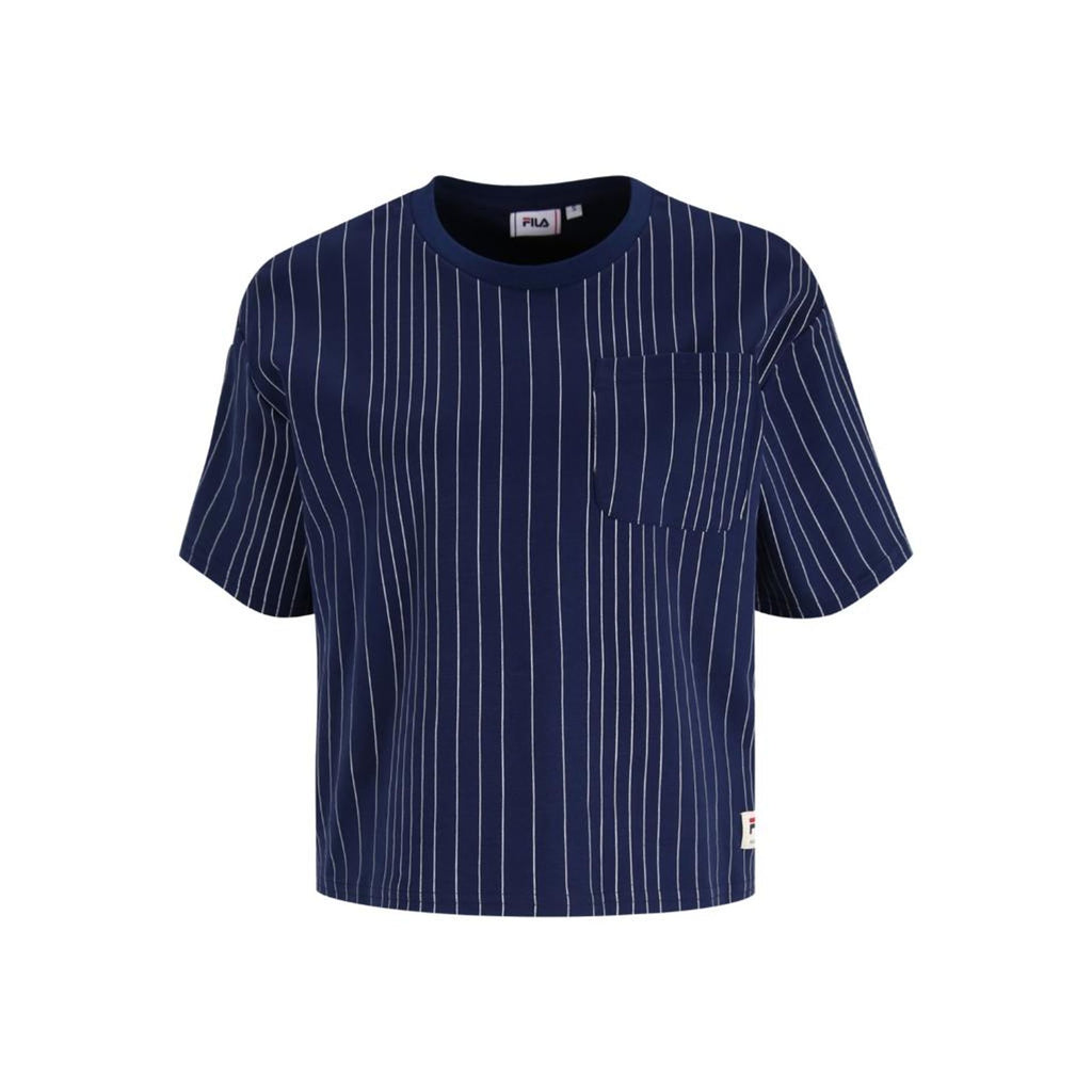 Fila FAW0420 T-shirt Maglietta Donna Blu Navy