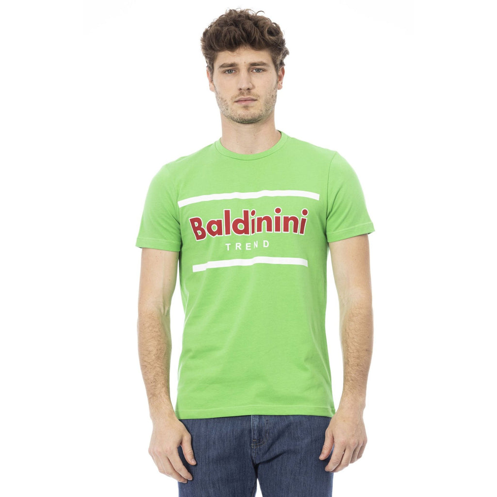 Baldinini Trend COMO TSU540 T-shirt Maglietta Uomo Verde - BeFashion.it