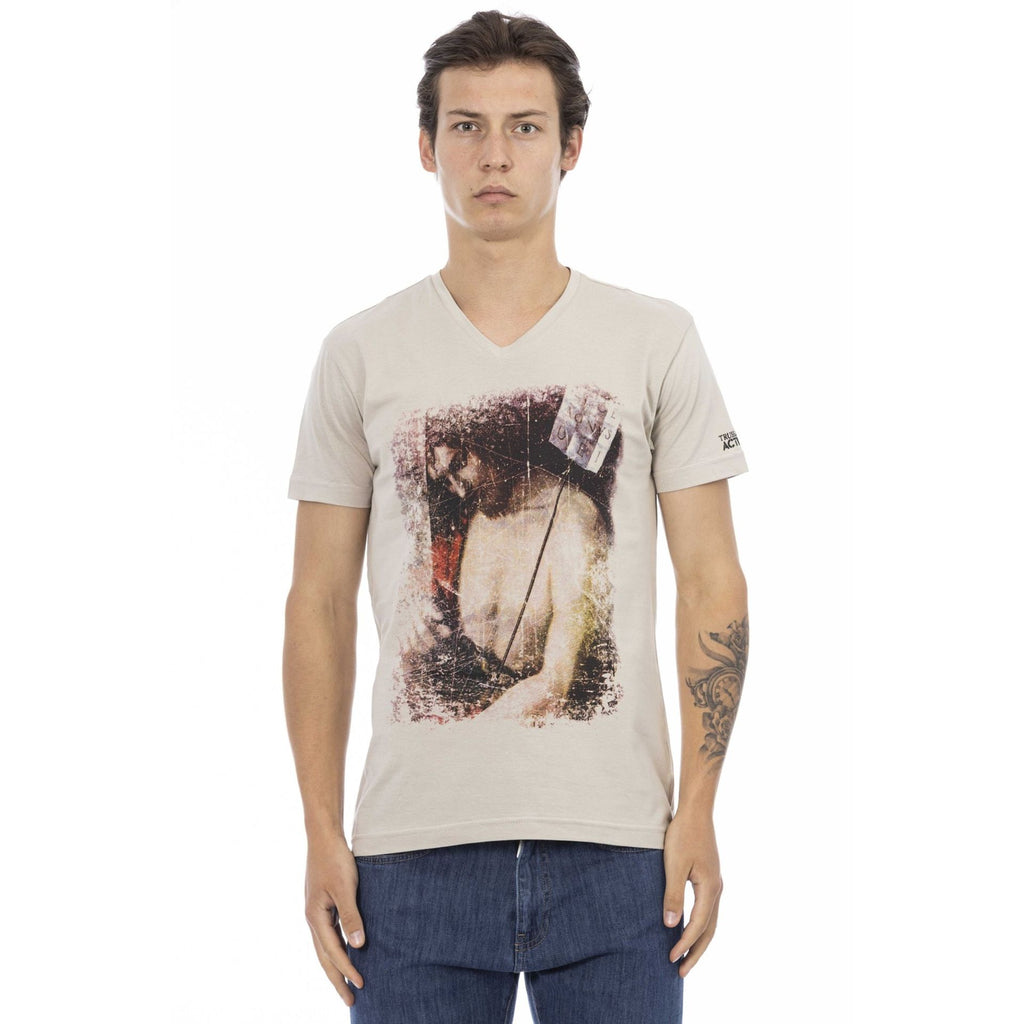 Trussardi Action 2AT120 T-shirt Maglietta Uomo Beige