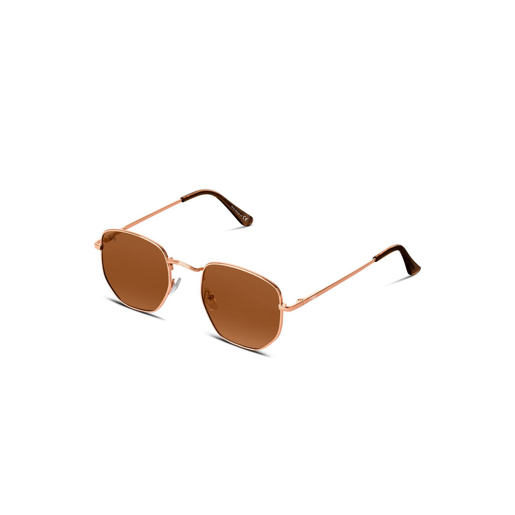 Twig ROQUE ROQ03 Occhiali da Sole Unisex Oro Marrone