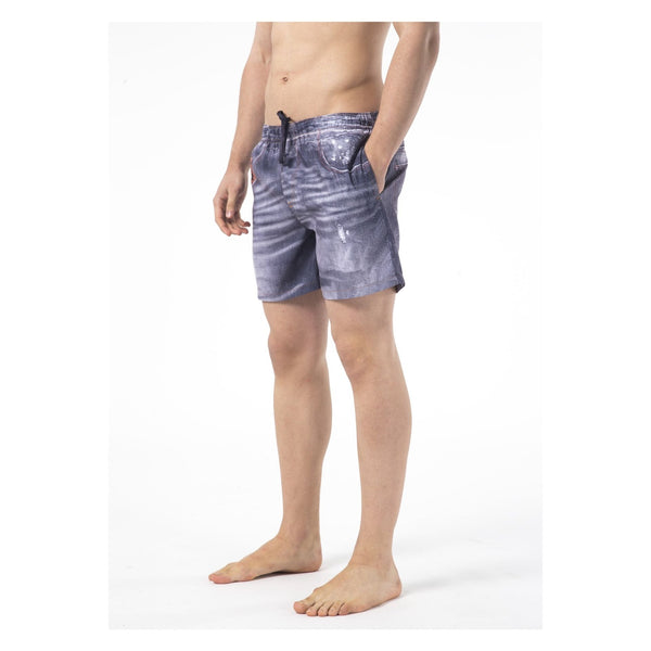 Just Cavalli Beachwear Y35151RMC Costume da Bagno Boxer Pantaloncini Uomo Blu Navy