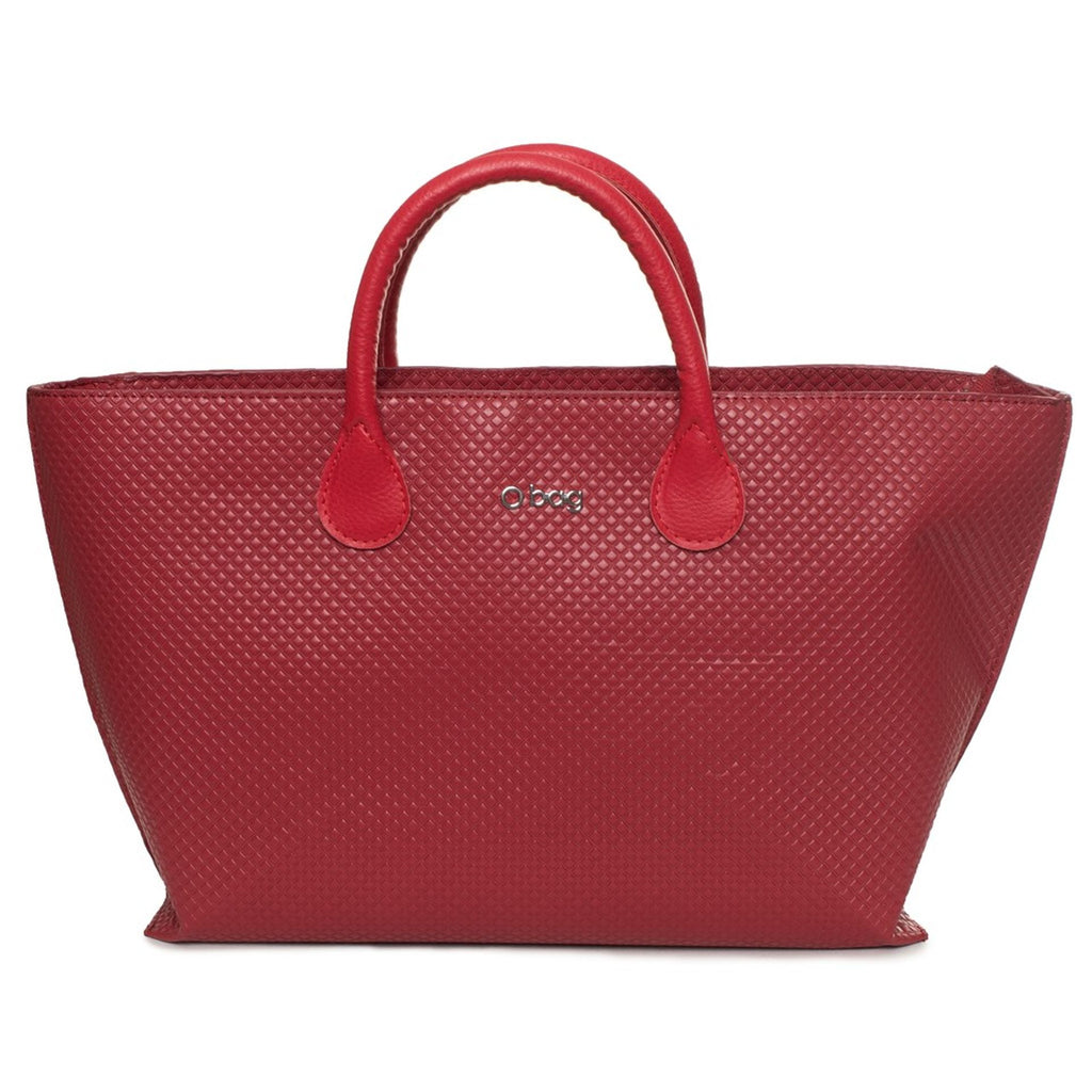 O bag COMP25ST-MIS75 Borsa a Mano Donna Rosso