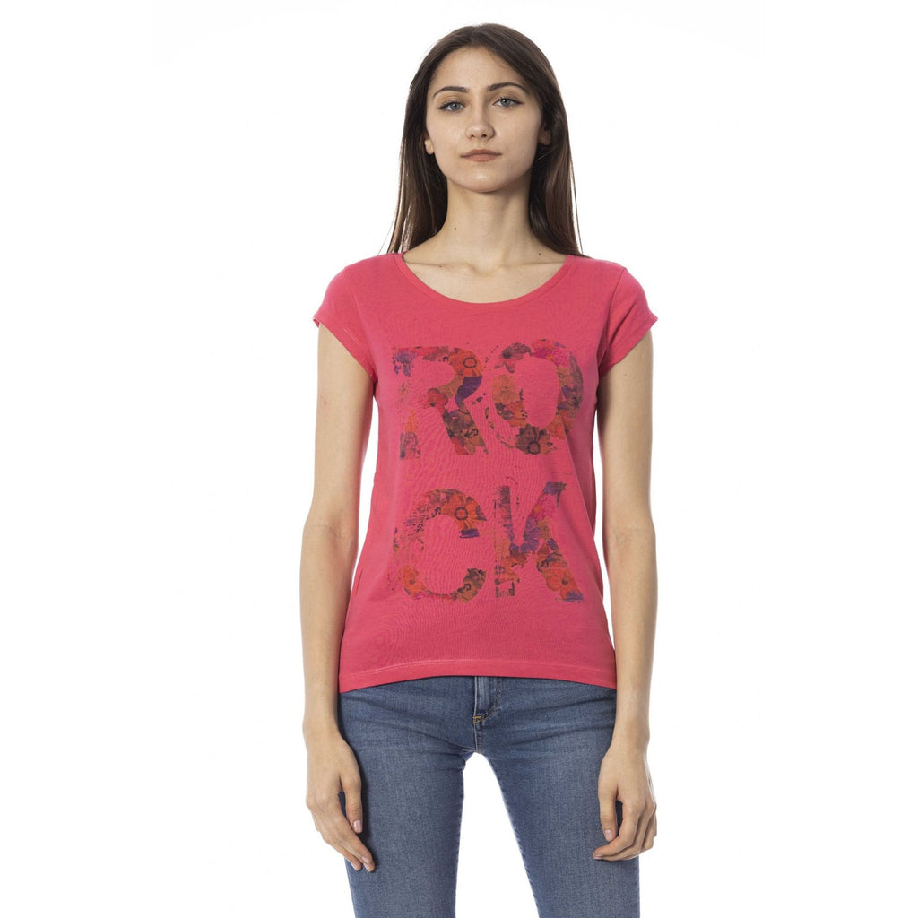 Trussardi Action 2BT56 T-shirt Maglietta Donna Rosa - BeFashion.it