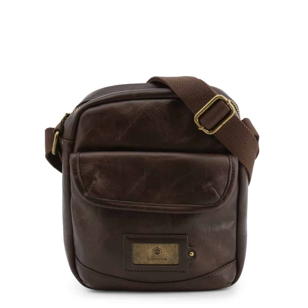 Lumberjack JACKAL LK3501 Borsa a Tracolla Uomo Marrone