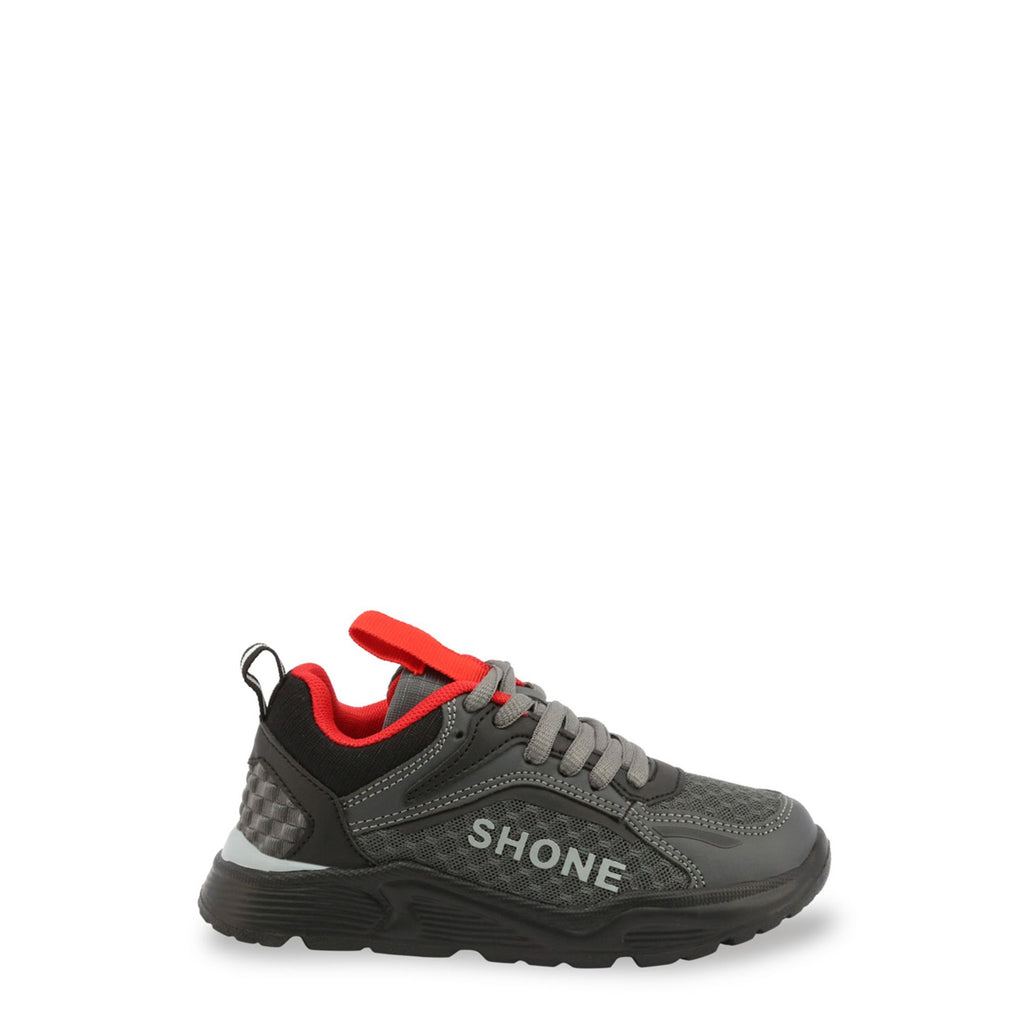 Shone 903-001 Scarpe Sneakers Bambino Bimbo Grigio Rosso - BeFashion.it