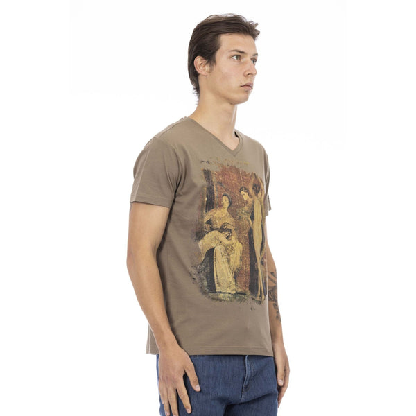 Trussardi Action 2AT145 T-shirt Maglietta Uomo Marrone