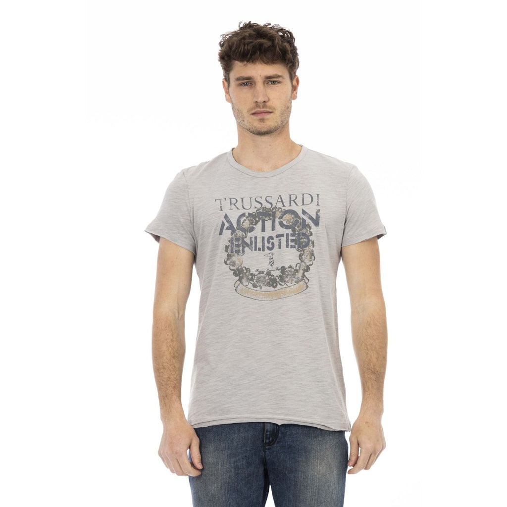Trussardi Action 2AT17 T-shirt Maglietta Uomo Grigio