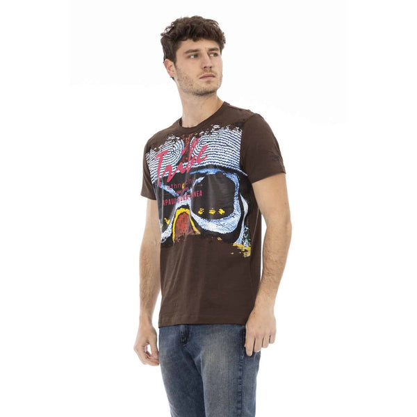 Trussardi Action 2AT18 T-shirt Maglietta Uomo Marrone