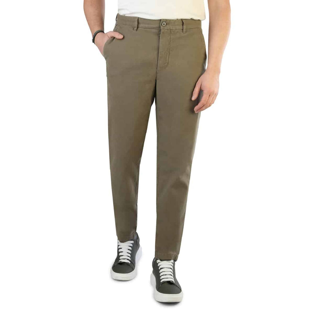 Tommy Hilfiger MW0MW29646 Pantaloni Uomo Verde - BeFashion.it