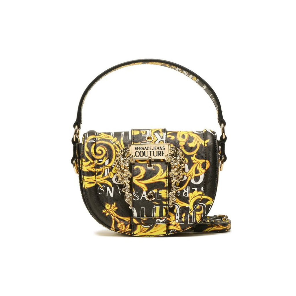 Versace Jeans 74VA4BF2ZS597 Borsa a Mano Donna Nero Oro