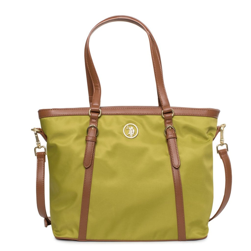 U.S. Polo Assn. BIUHU6050WIPG07 Borsa a Spalla Donna Verde