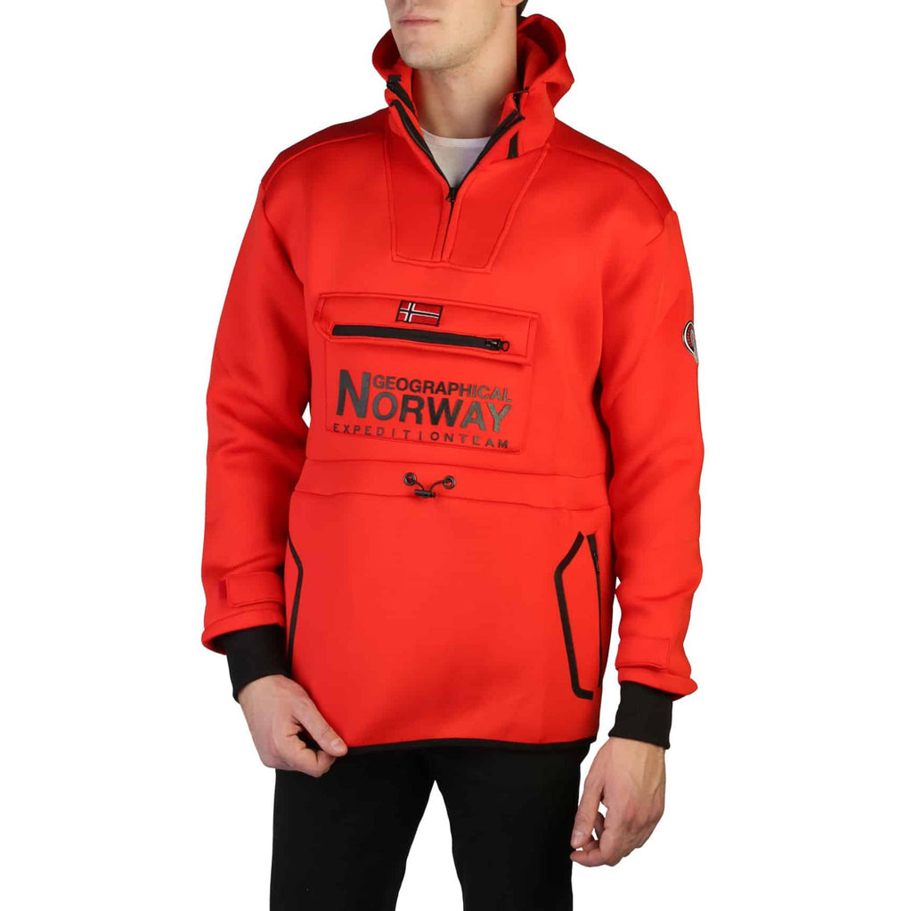 Geographical Norway TERRITOIRE MAN Giacca Giubbotto Uomo Rosso - BeFashion.it