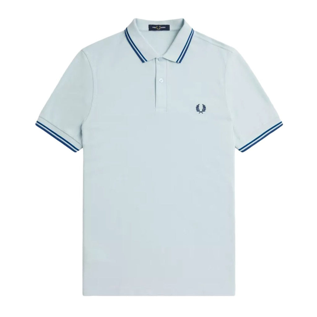 Fred Perry M3600 Polo Uomo Celeste