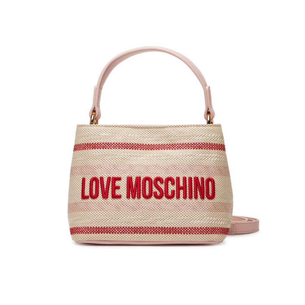 Love Moschino JC4240PP0MKO110A Borsa a Mano Donna Beige Rosso