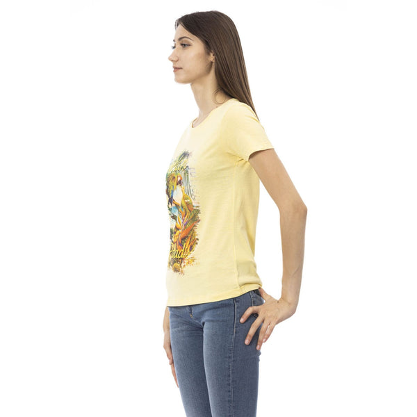 Trussardi Action 2BT16 T-shirt Maglietta Donna Giallo - BeFashion.it