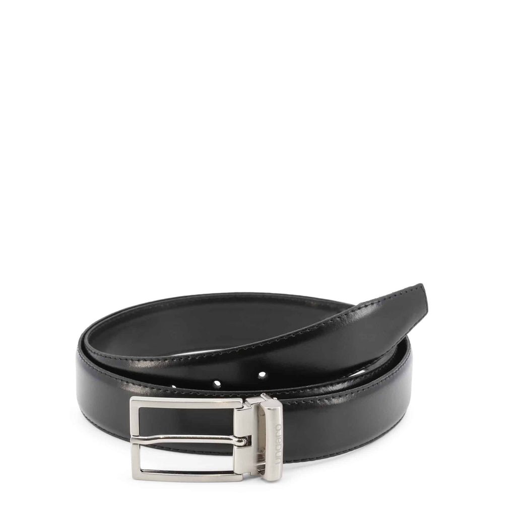 Ungaro UBLT000060 Cintura Cinta Uomo Made in Italy Nero