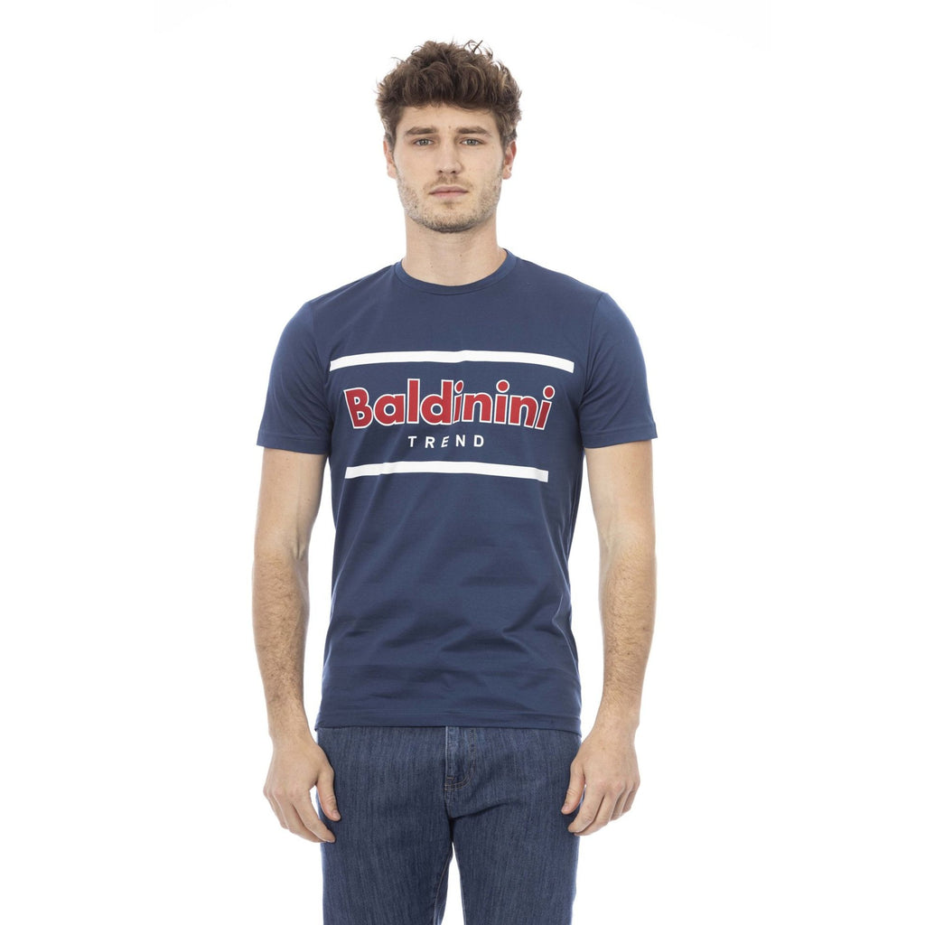 Baldinini Trend COMO TSU540 T-shirt Maglietta Uomo Blu - BeFashion.it