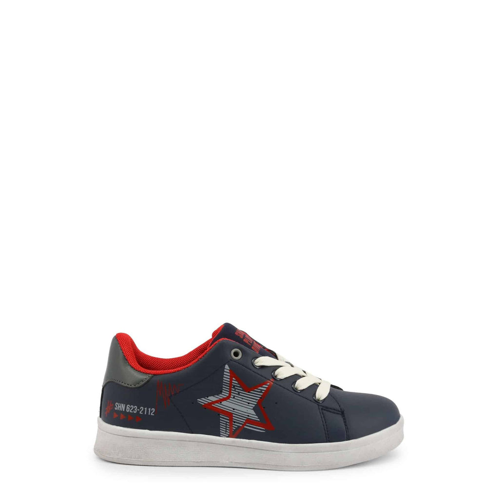 Shone 15012-126 Scarpe Sneakers Bambino Bimbo Blu Navy Rosso - BeFashion.it