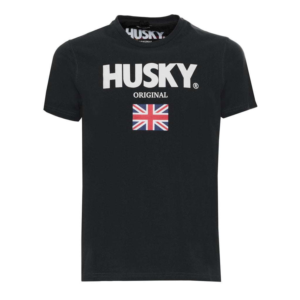 Husky JOHN HS23BEUTC35CO177 T-shirt Maglietta Uomo Nero