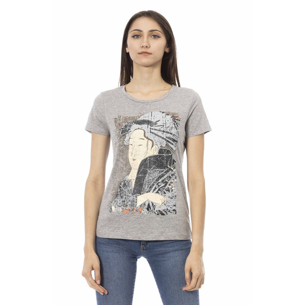 Trussardi Action 2BT05M T-shirt Maglietta Donna Grigio