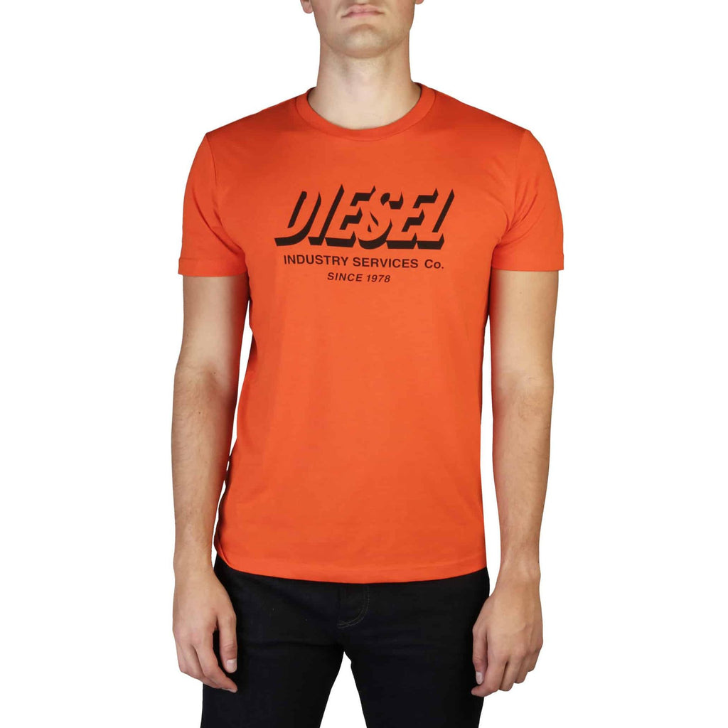 Diesel T-DIEGOS-A5 A01849 0GRAM 3BI T-shirt Maglietta Uomo Arancione - BeFashion.it