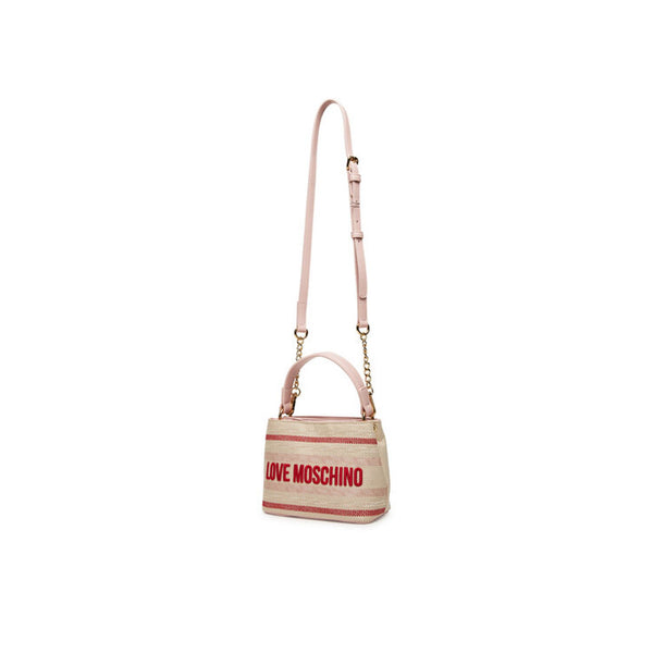 Love Moschino JC4240PP0MKO110A Borsa a Mano Donna Beige Rosso