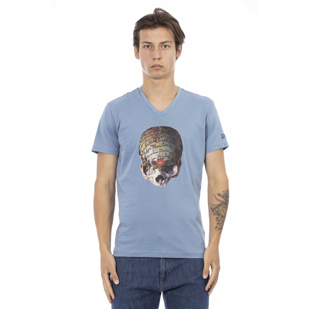 Trussardi Action 2AT136 T-shirt Maglietta Uomo Azzurro