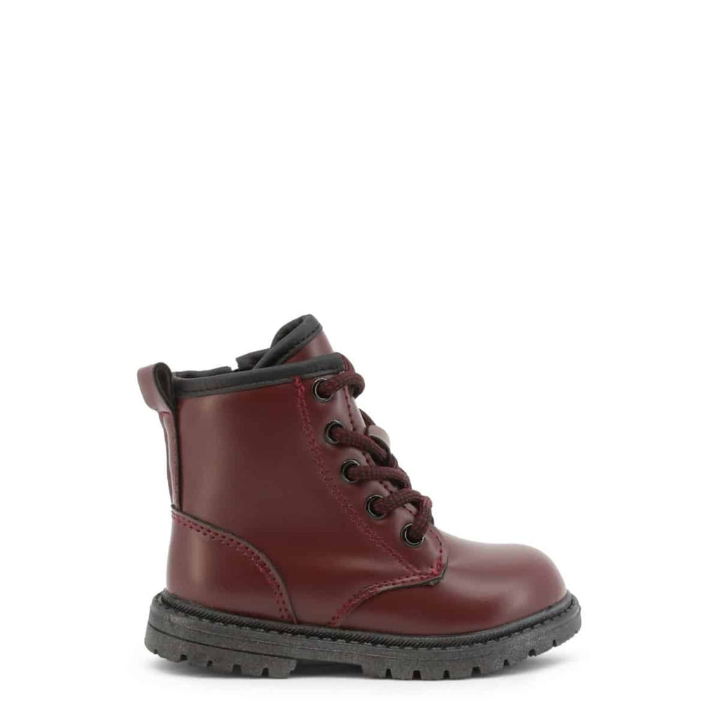 Shone 6372-021 Stivaletti Bambina Bimba Bordeaux