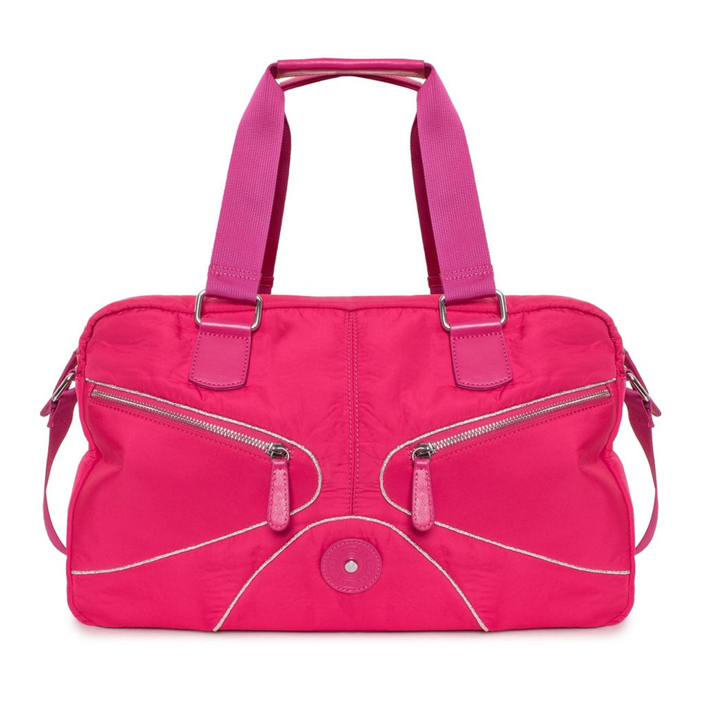 Lamarthe DG120 Borsa da Viaggio Pelle Donna Fucsia