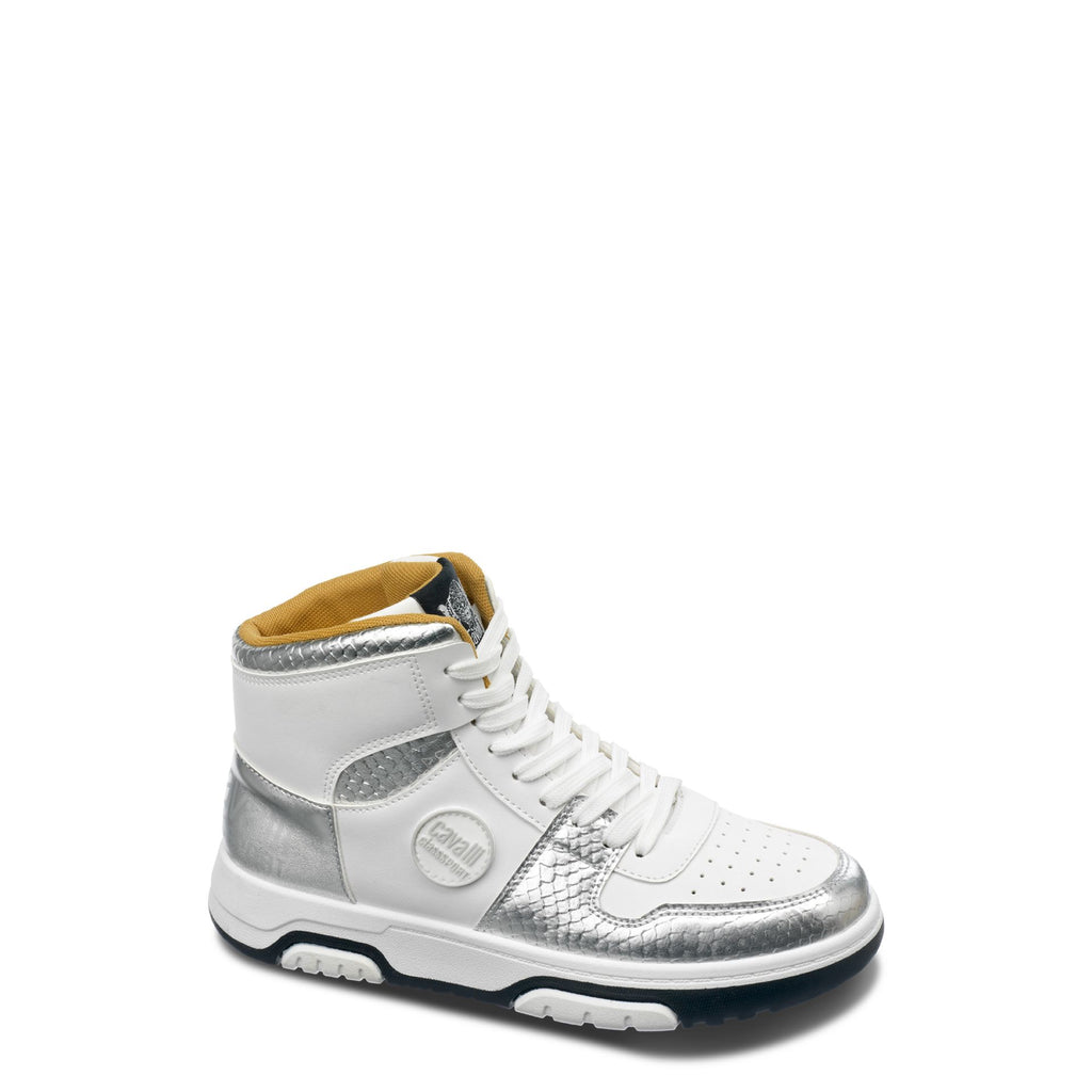 Cavalli Class CW8759 Sneakers Donna Bianco Argento