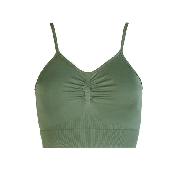 Bodyboo BB2000 Reggiseno Bralette Modellante senza Ferretto Donna Verde