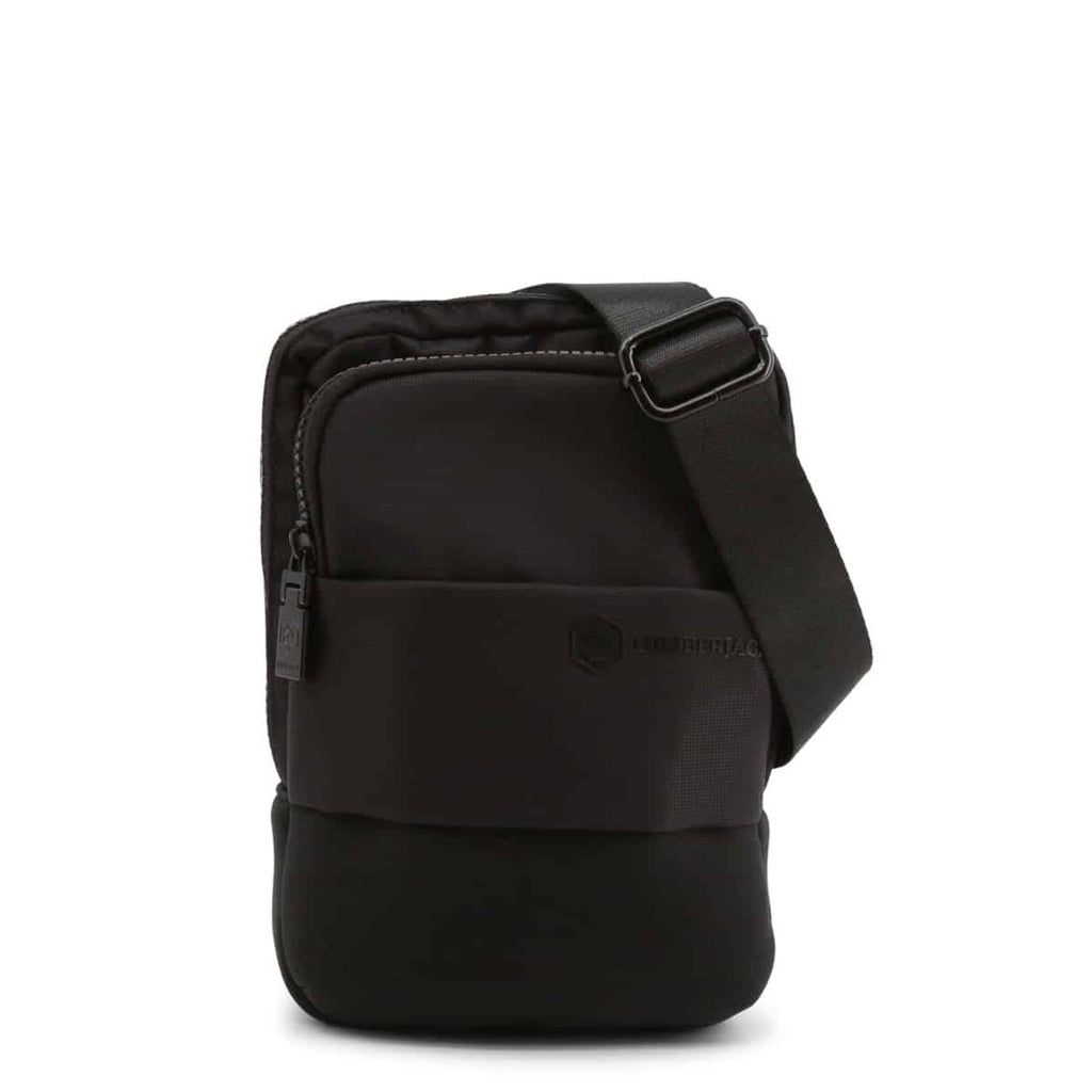 Lumberjack TUCK LK3528 Borsa a Tracolla Uomo Nero