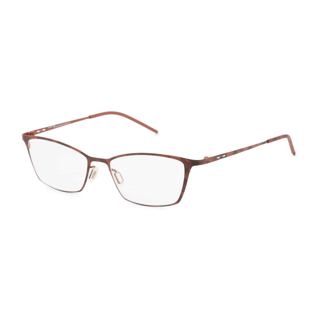 Italia Independent 5208A Occhiali da Vista Neutri Montatura Donna Made in Italy Marrone