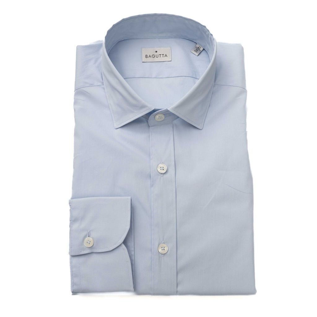 Bagutta BERLINO 11596 Camicia Uomo Celeste - BeFashion.it